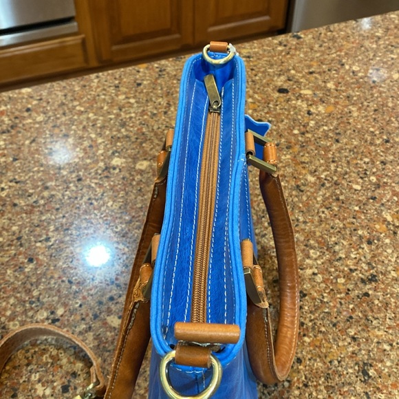 *****PRICE DROP*****    NWT PAZOUROS LEATHER BAG - Picture 4 of 11